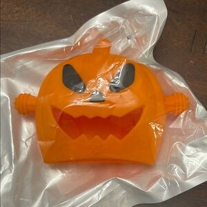 Orange Pumpkin Halloween Baby Teething Mit
